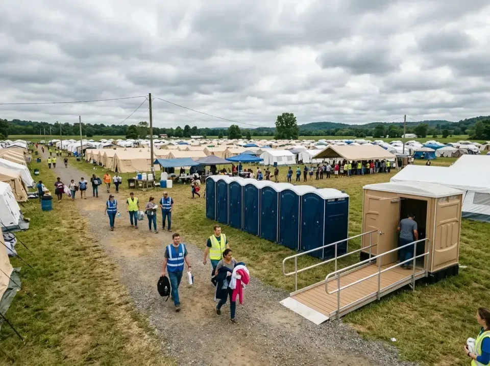 disaster-relief-camp-restrooms-010 — frequently asked questions, Dumpster & Portable Bathrooms Rental in Eleele, HI